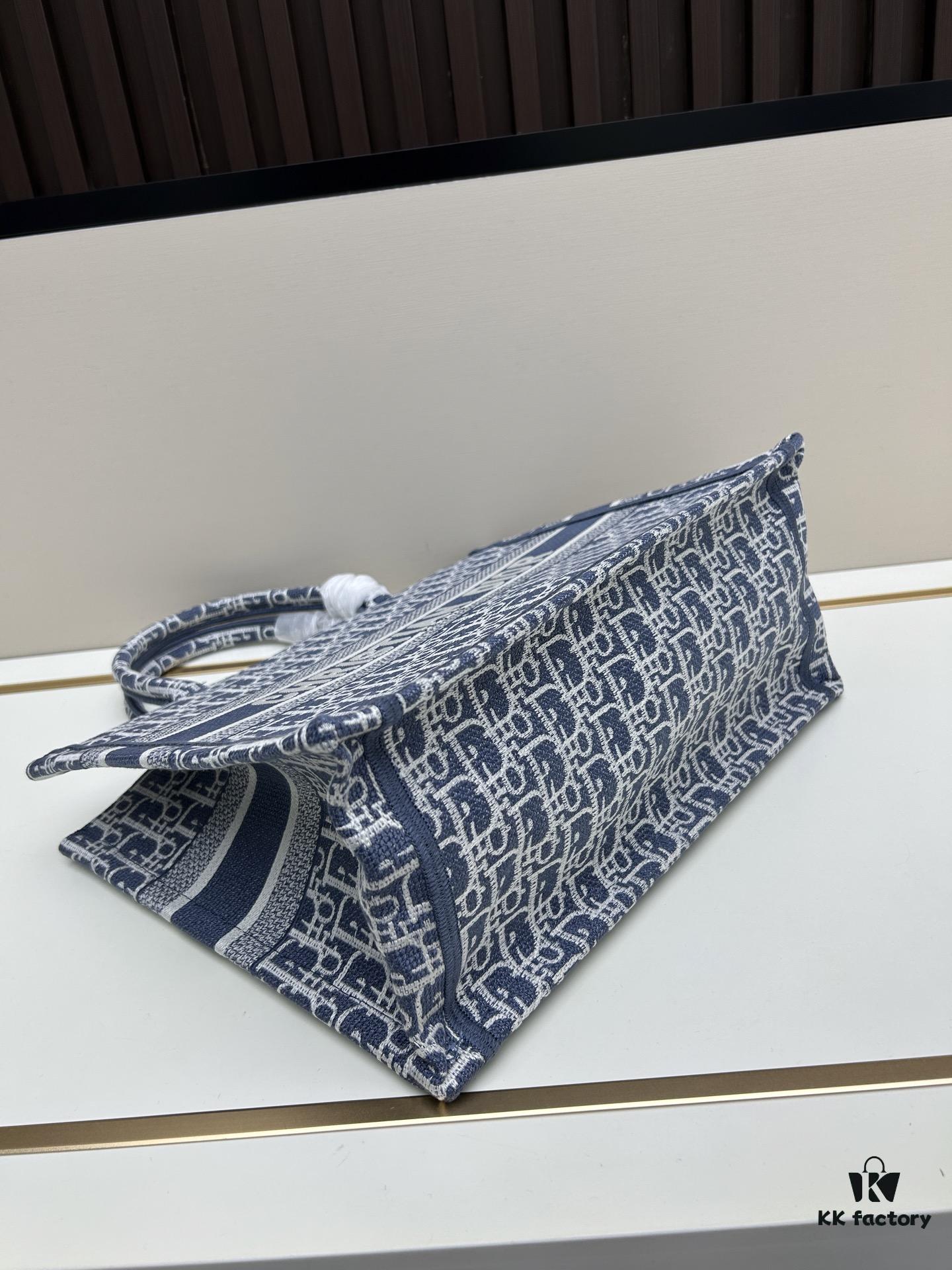 Authentic Dior Book Tote, Large and Medium Size