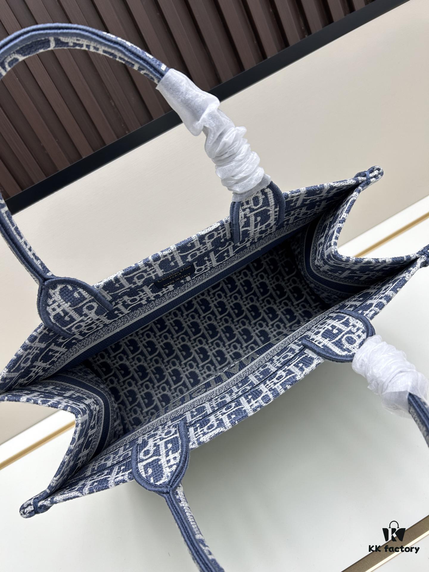 Authentic Dior Book Tote, Large and Medium Size