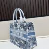 Authentic Dior Book Tote, Large and Medium Size