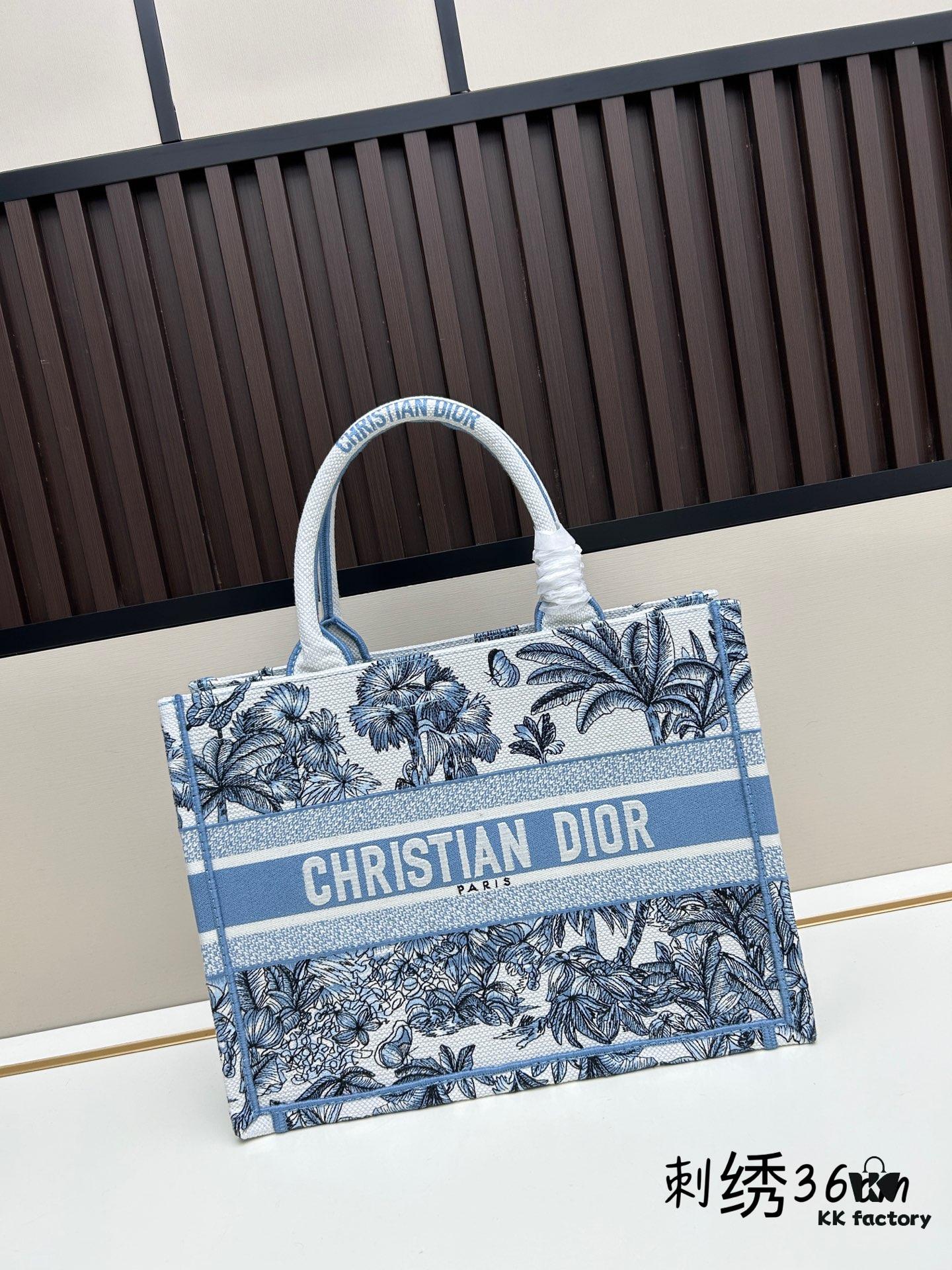 Authentic Dior Book Tote, Large and Medium Size