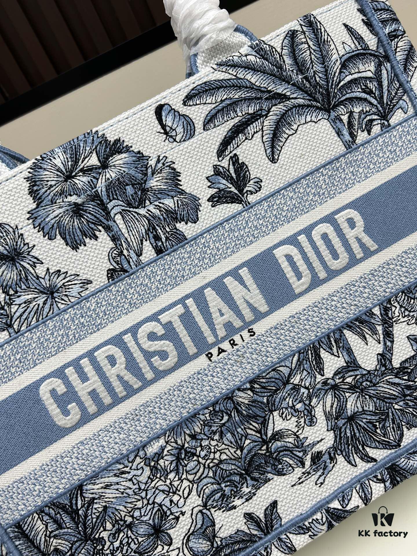 Authentic Dior Book Tote, Large and Medium Size