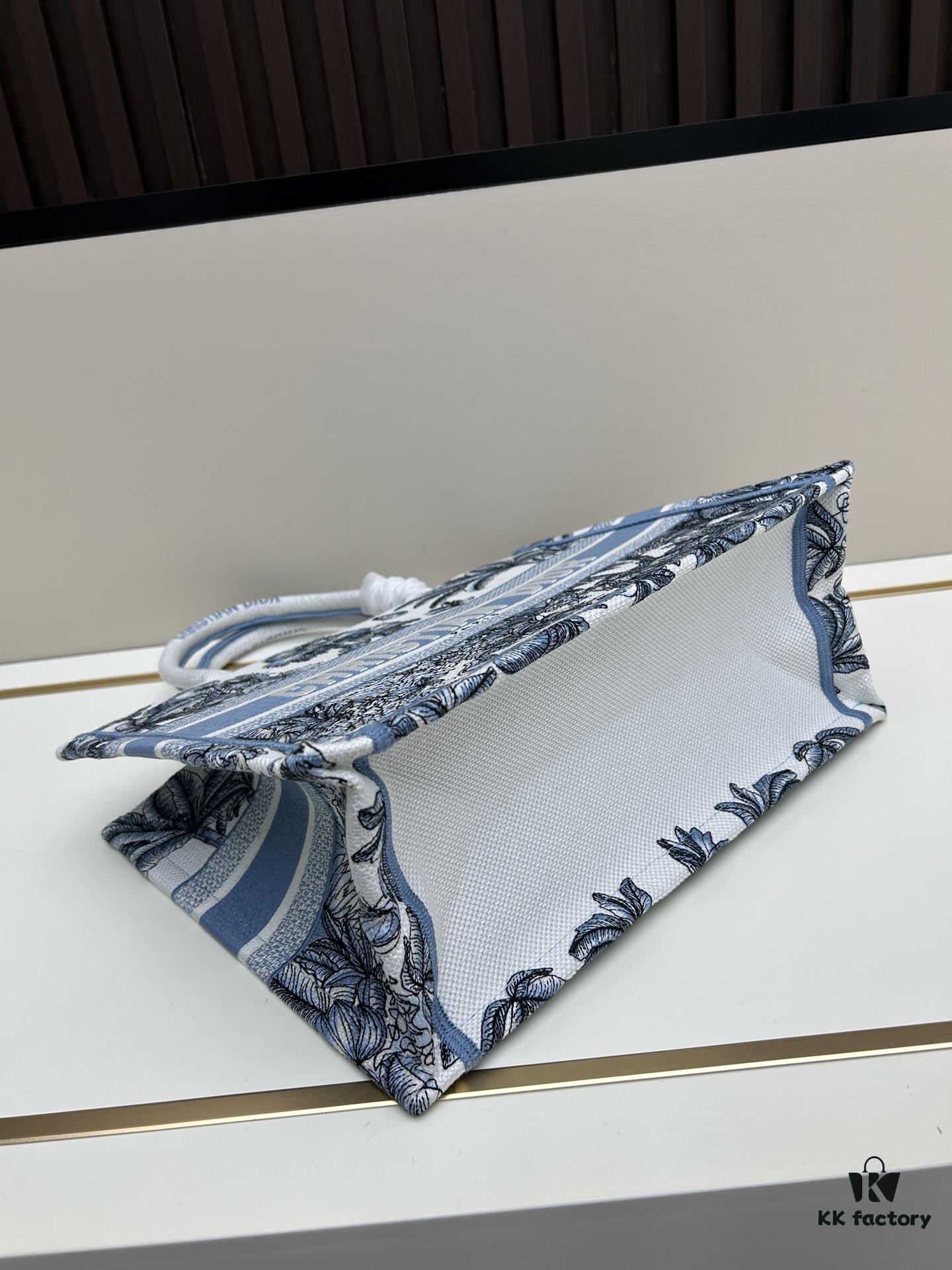 Authentic Dior Book Tote, Large and Medium Size