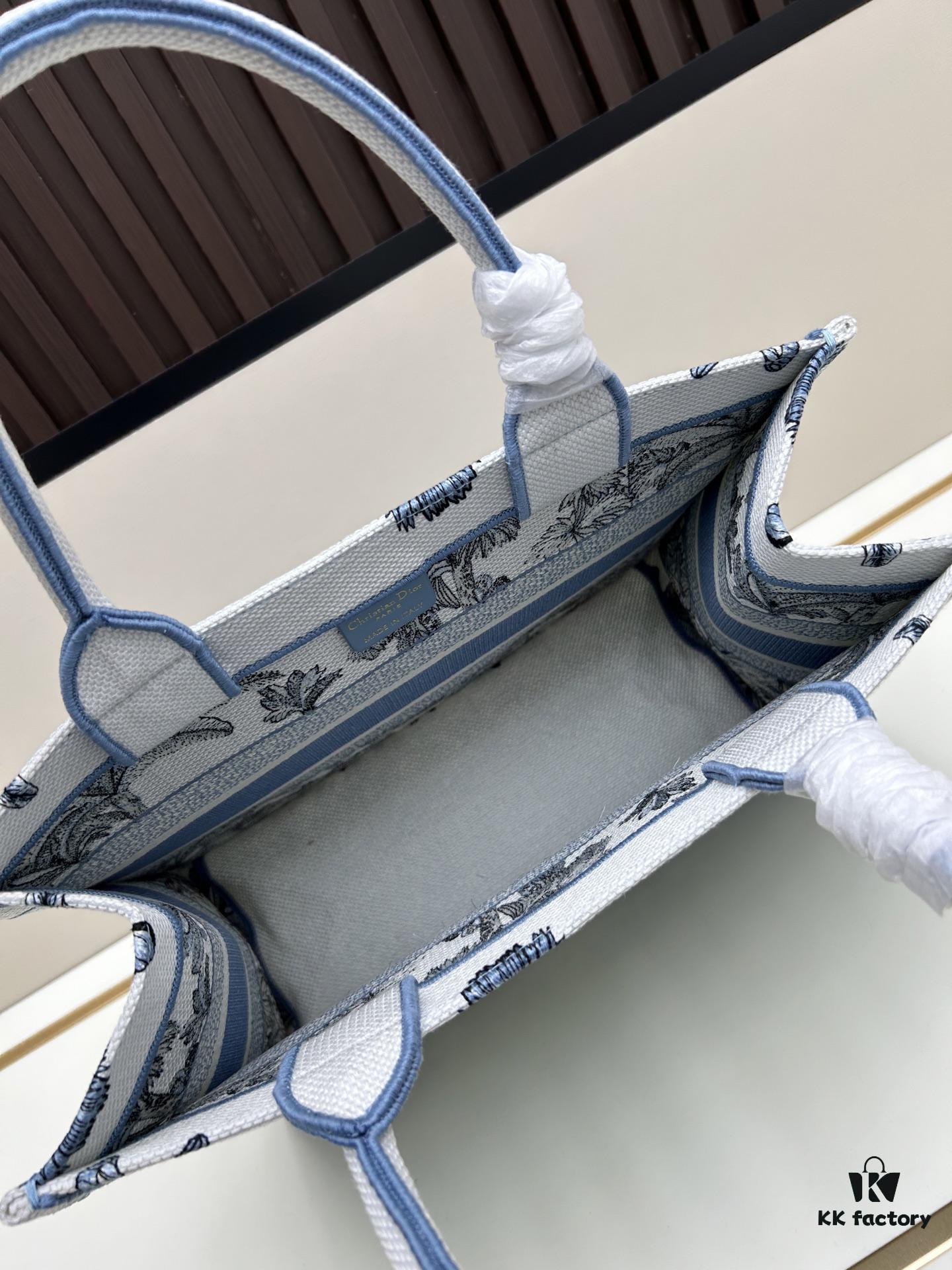 Authentic Dior Book Tote, Large and Medium Size