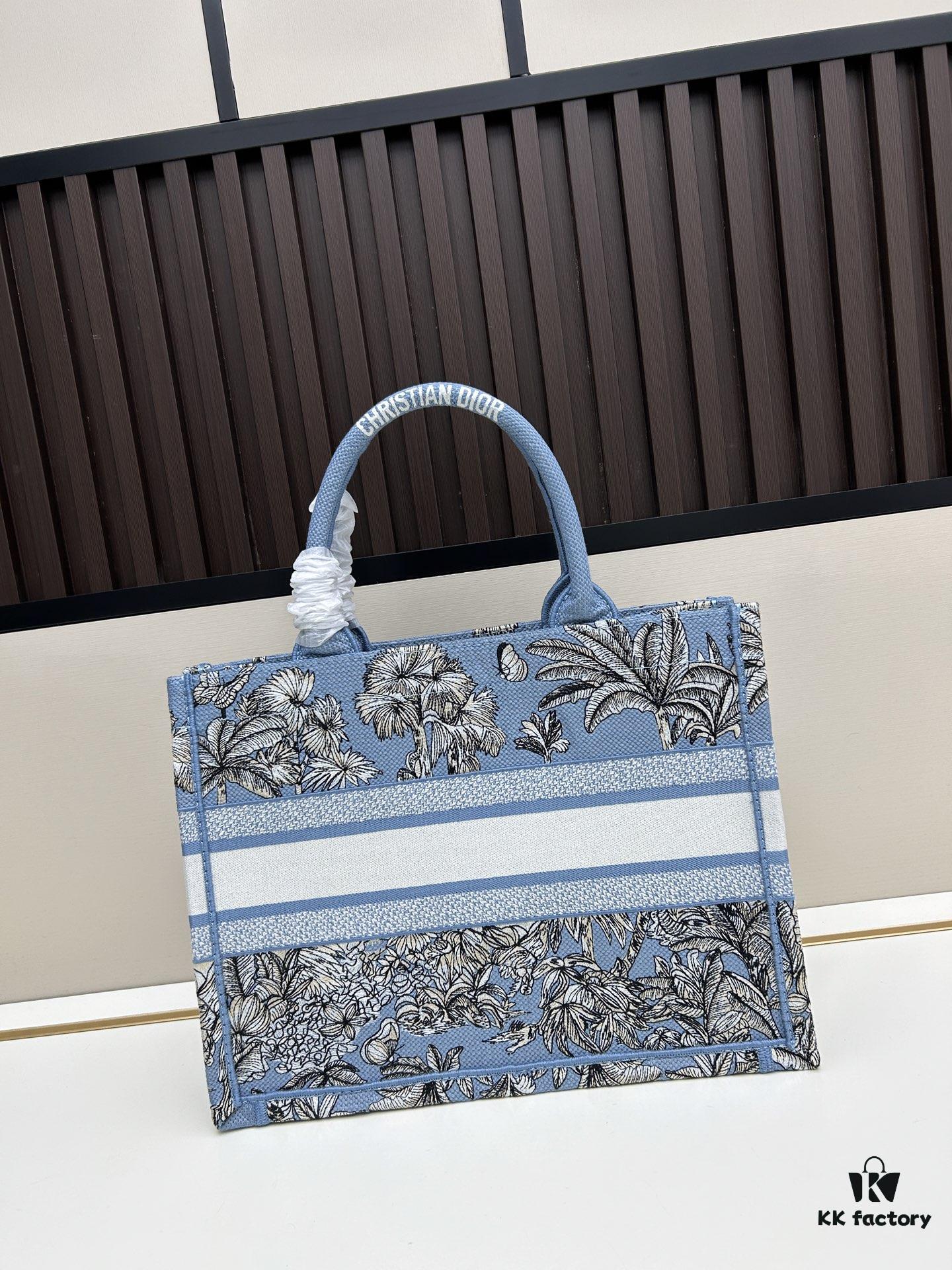 Authentic Dior Book Tote, Large and Medium Size