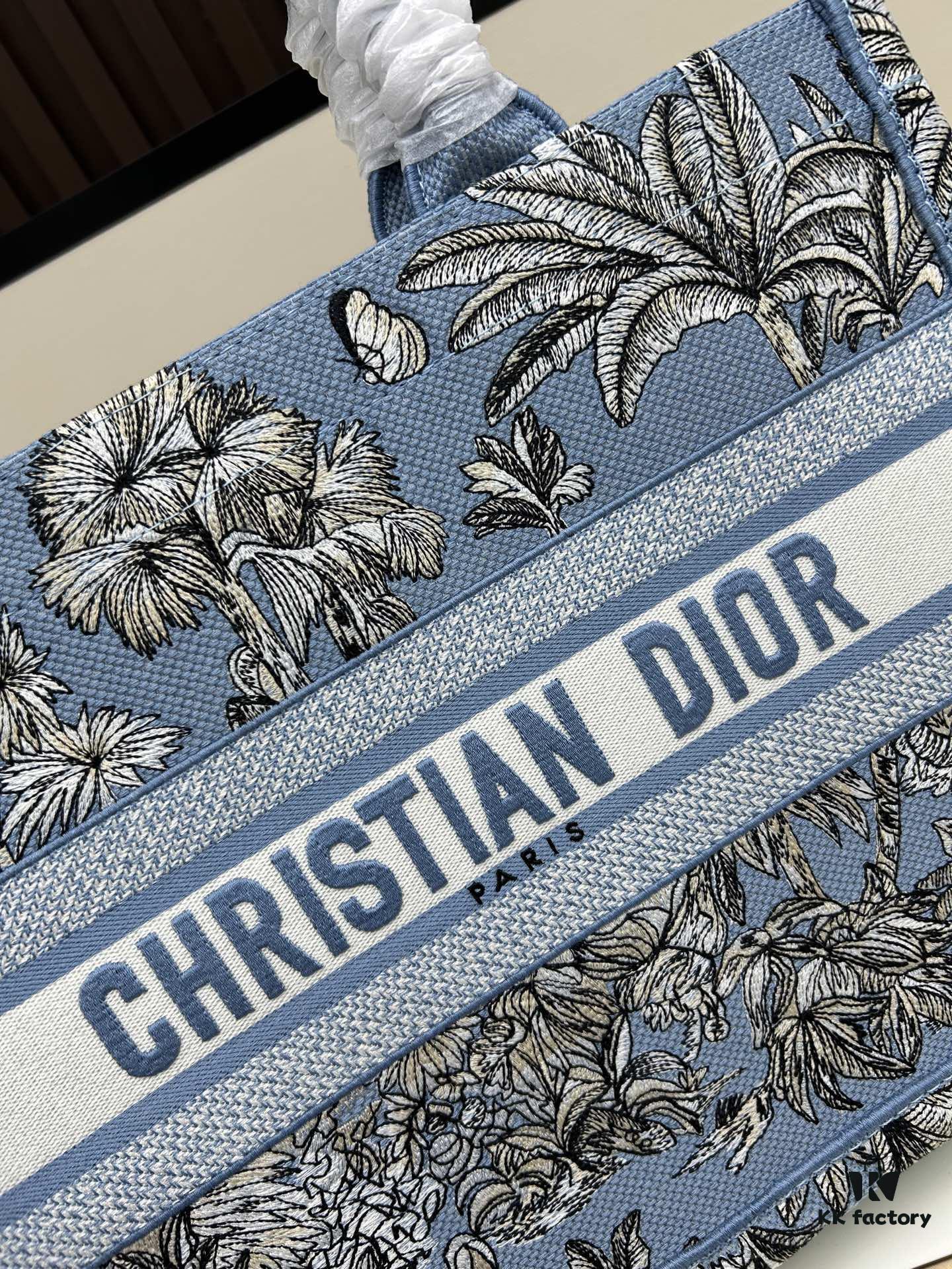 Authentic Dior Book Tote, Large and Medium Size