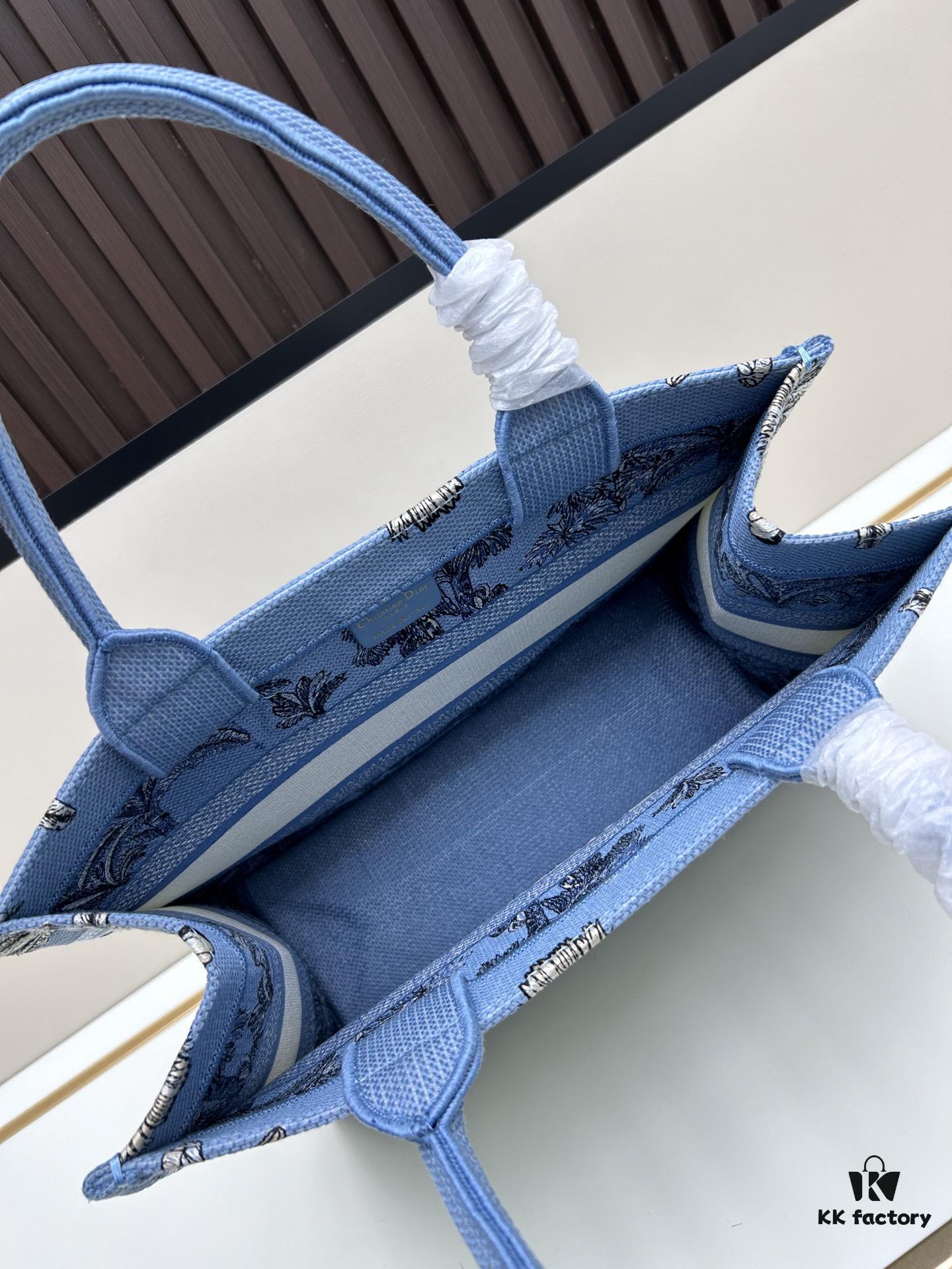 Authentic Dior Book Tote, Large and Medium Size