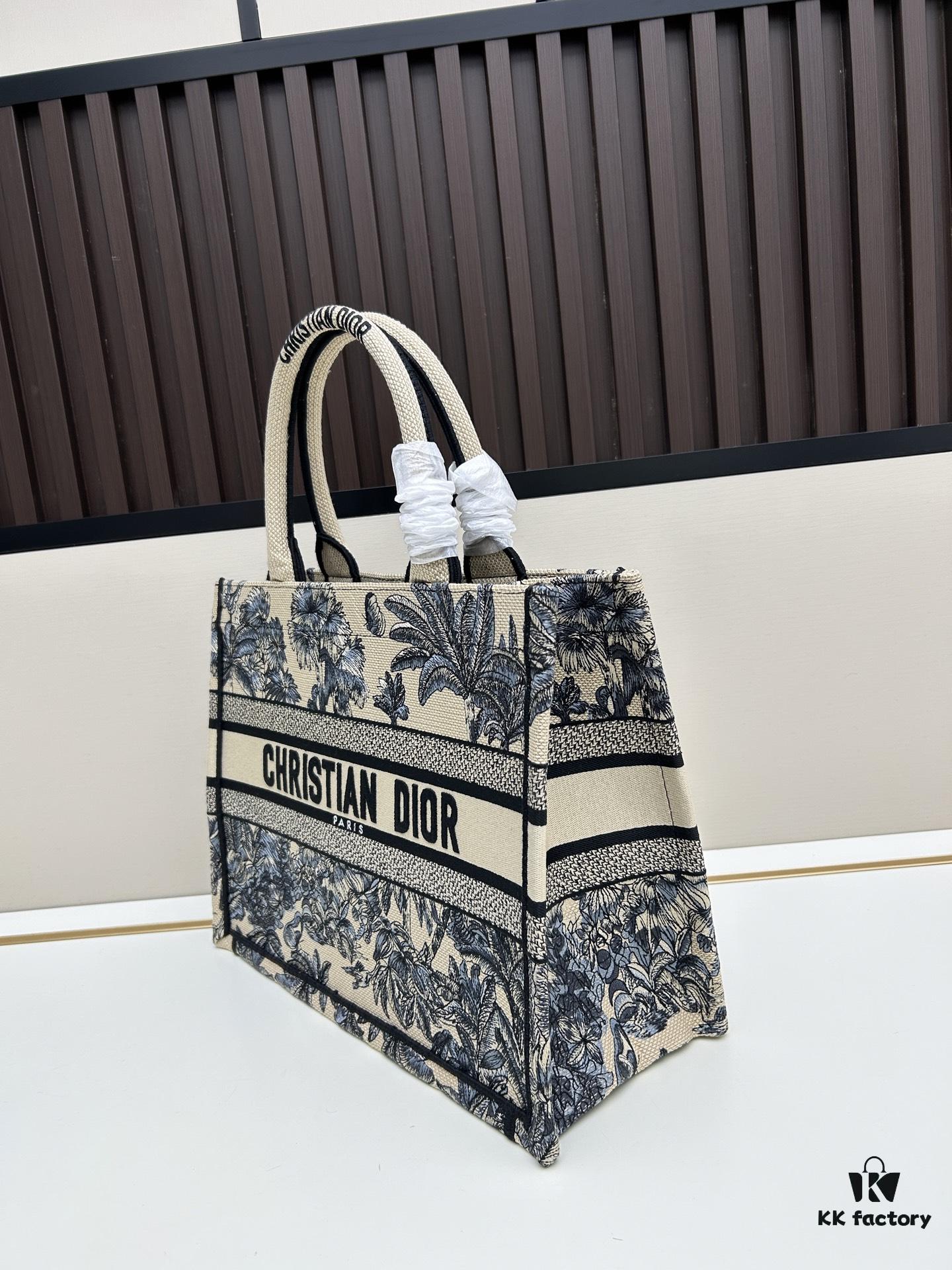 Authentic Dior Book Tote, Large and Medium Size