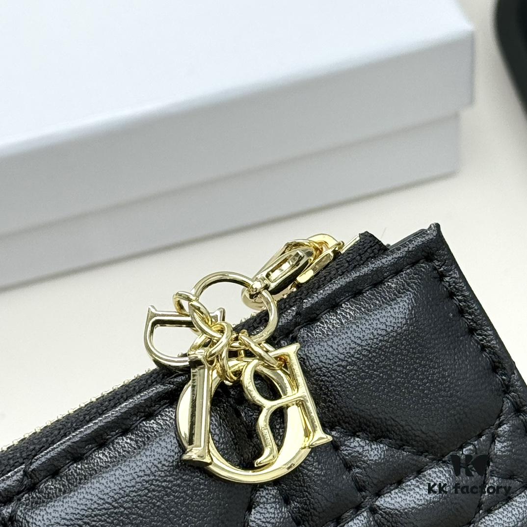 Dior 4778 Small Leather Goods in Black and Pink