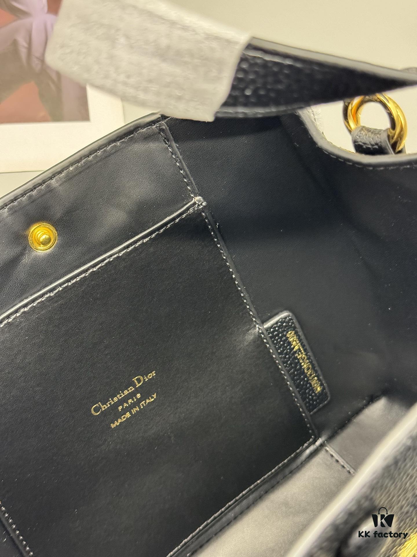 New Dior Signature Printed Bucket Bag 21*19*10cm