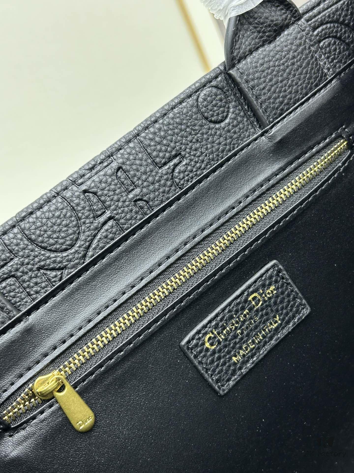 Dior High-Quality New Arrival Fall/Winter Large Book Tote Bag, Full Leather Embossed Design