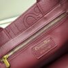 Dior High-Quality New Arrival Fall/Winter Small Book Tote Bag, Full Leather Embossed Design