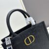 Dior High-Quality New Arrival Fall/Winter Small Book Tote Bag, Full Leather Embossed Design