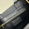 Dior High-Quality New Arrival Fall/Winter Small Book Tote Bag, Full Leather Embossed Design