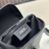 Dior Hit The Road Summer 2025 New Arrival Vertical Flip Messenger Bag in Black Oblique Print