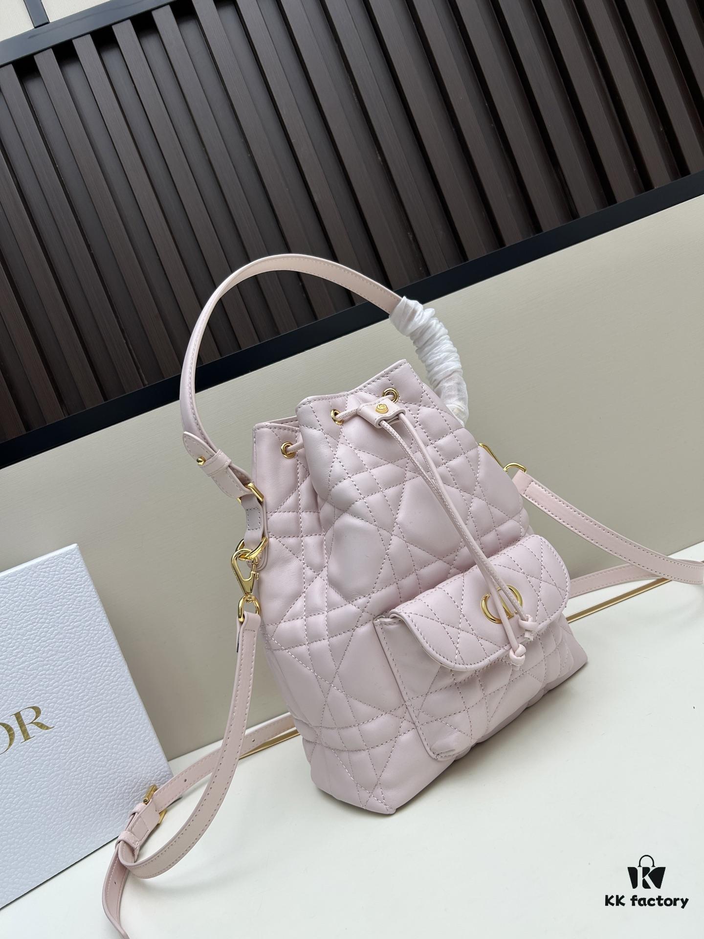 Large DIOR Caro Bucket Bag – New Arrival from the 2025 Autumn Ready-to-Wear Collection