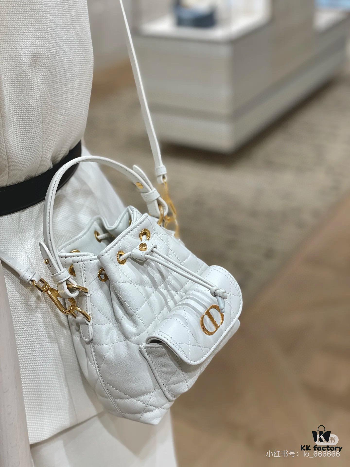 Dior Caro Small Bucket Bag from the Fall 2025 Ready-to-Wear Collection