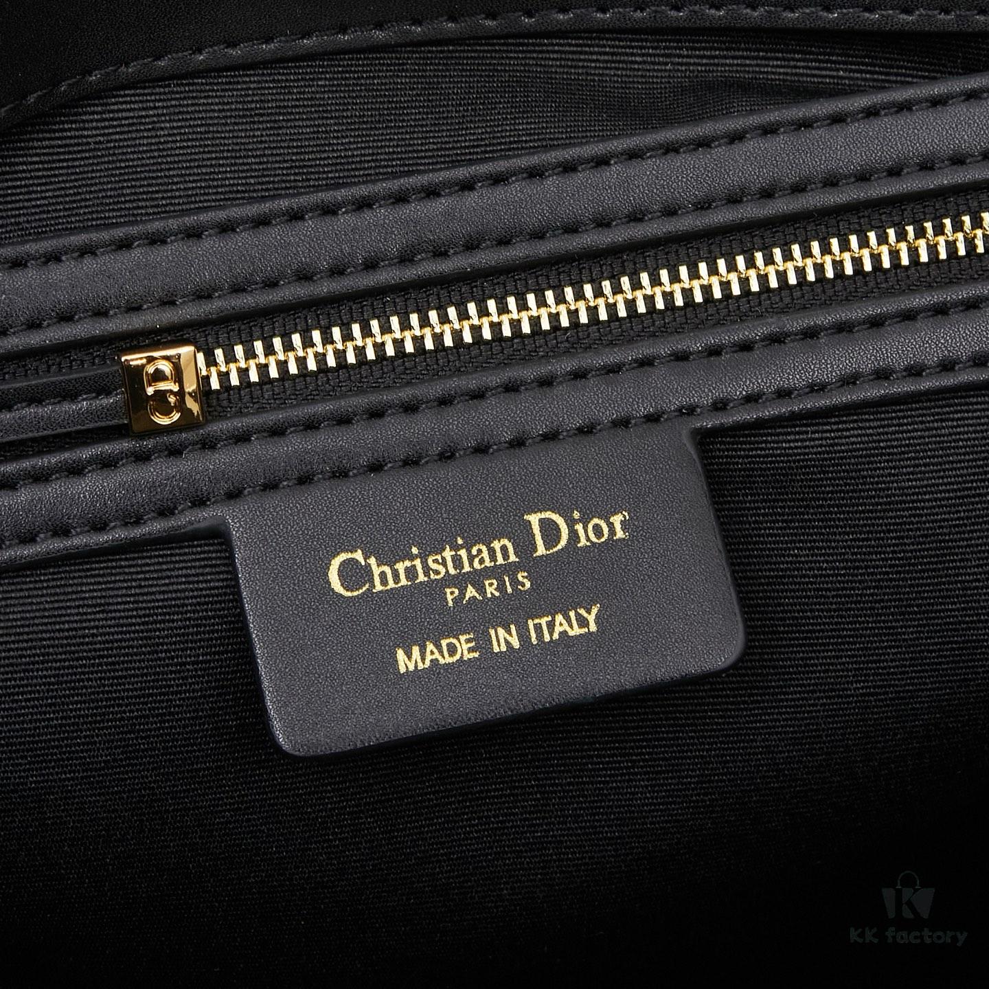 Dior Toujours Handbag (Blue Fabric)