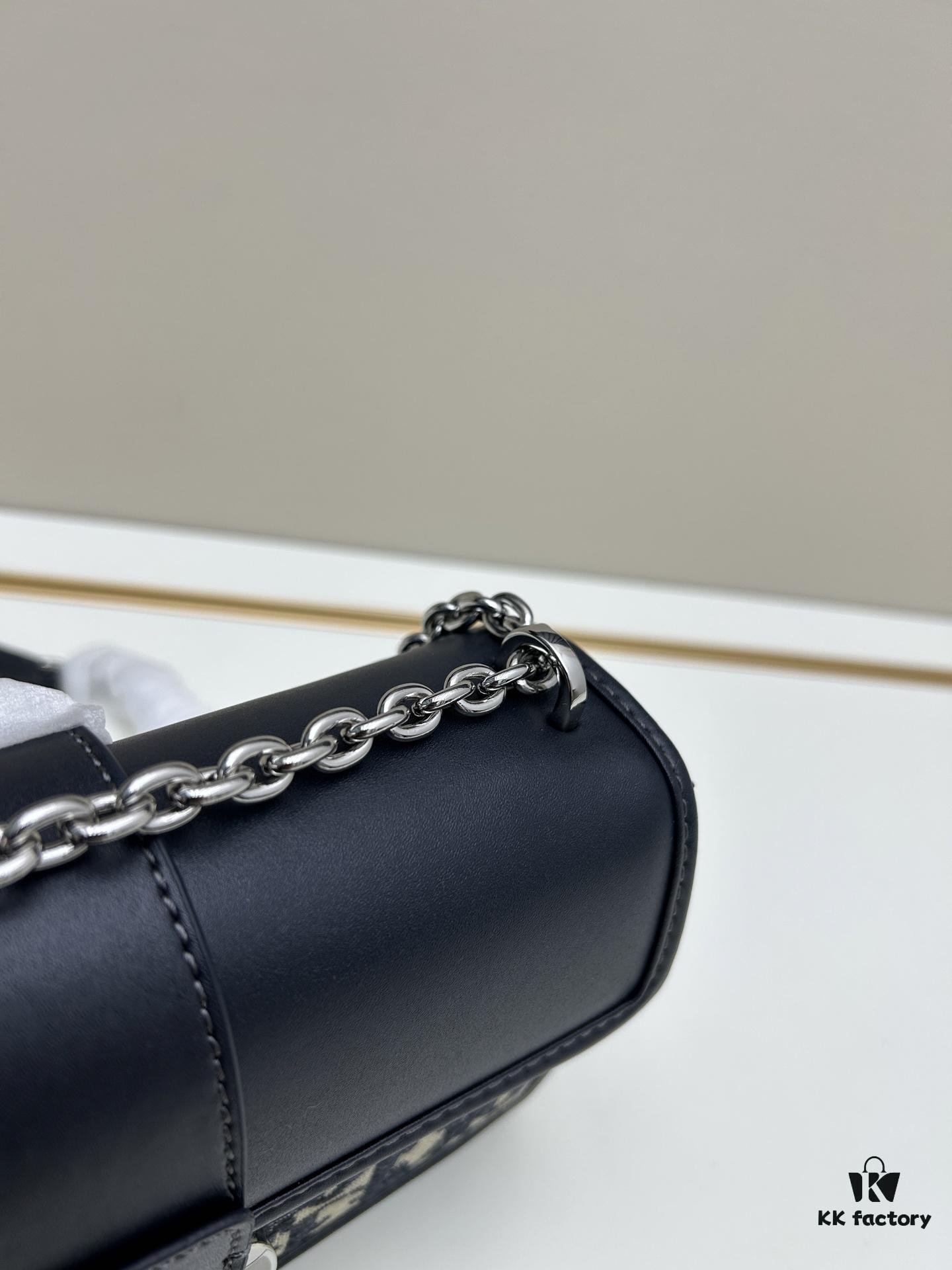 Small Size Authentic Silver Hardware Dior 30 Montaigne Bag with Box