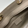 Lady D-Sire My ABCDior Large and Small Handbag in Blush Beige Cracked Calfskin Leather