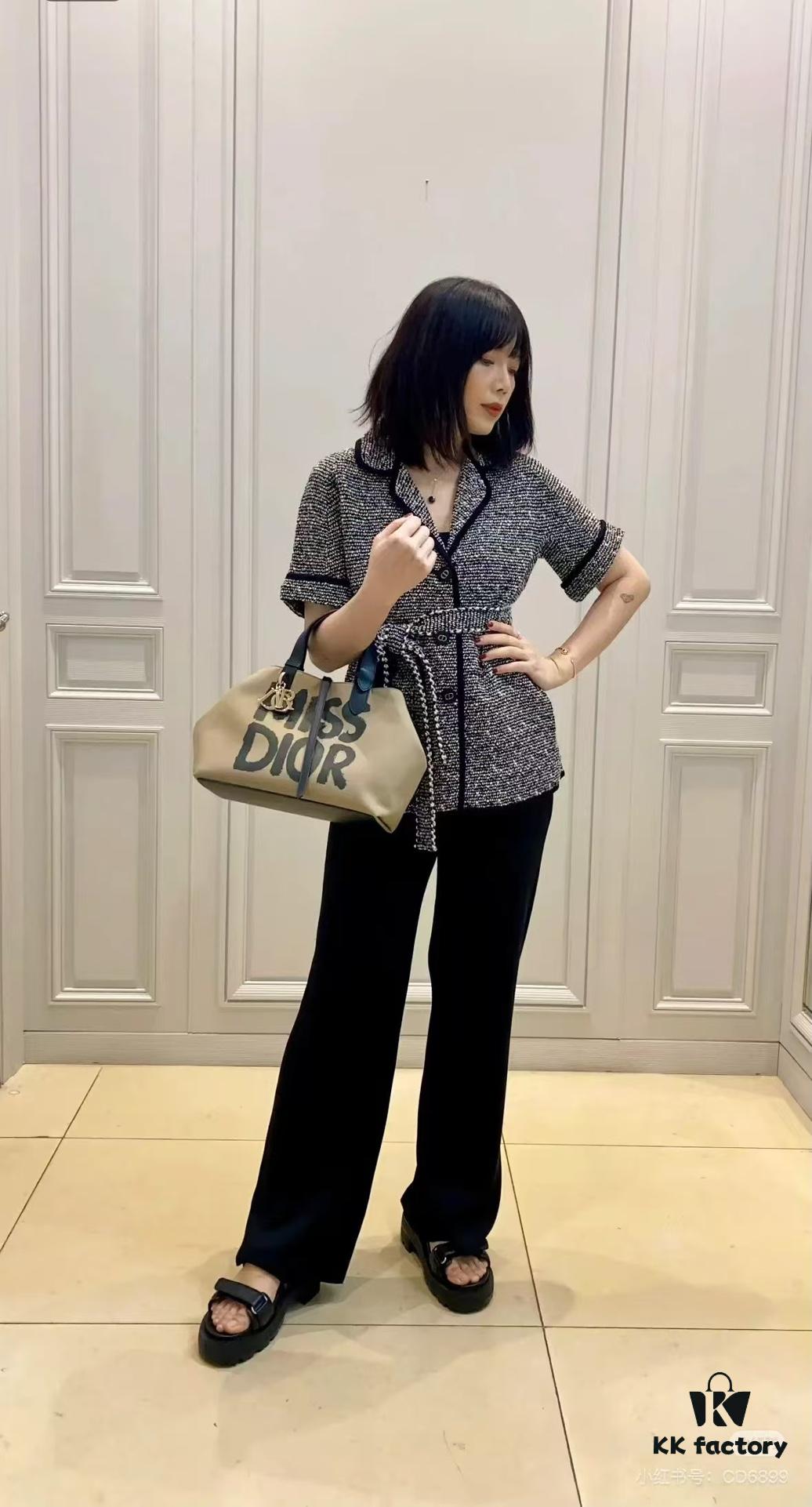 Groove Boston Mini Handbag, Dior Top-Quality Original Leather