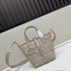 Dior Toujours Vertical Handbag in Blush Beige Calfskin Leather - Small Size