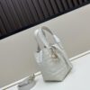 Dior Toujours Vertical Handbag in Blush Beige Calfskin with Quilted Diamond Stitching