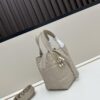 Dior Toujours Vertical Handbag in Blush Beige Calfskin Leather - Small Size
