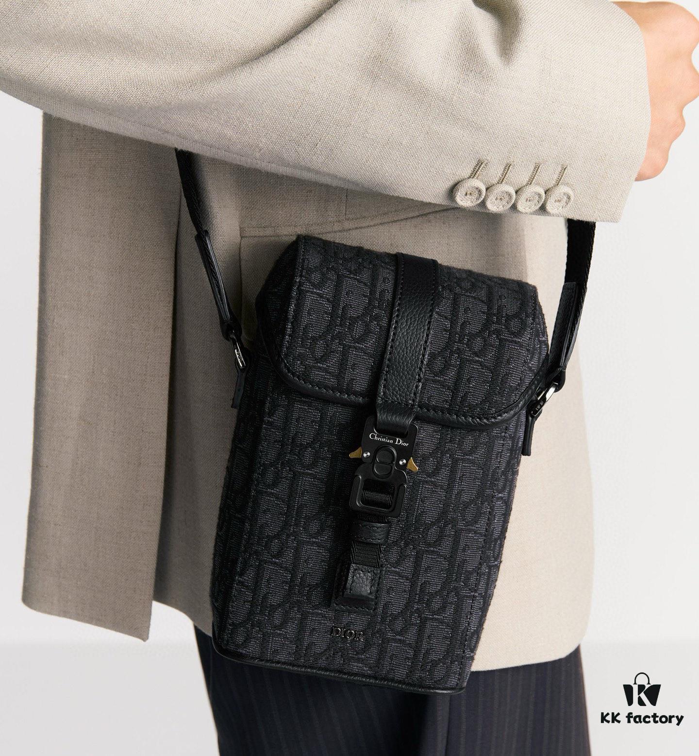 Dior Hit The Road Mini Vertical Flap Messenger Bag