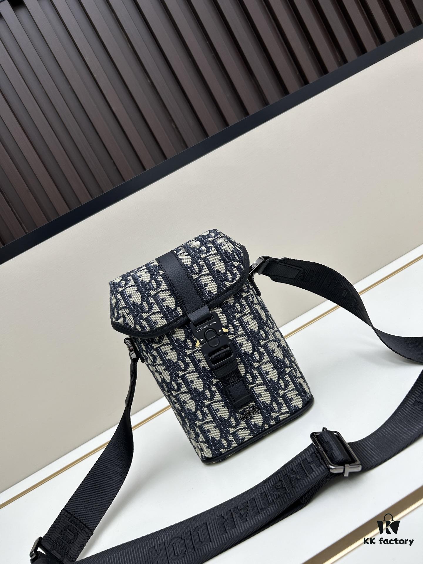 Dior Hit The Road Vertical Flap Messenger Bag