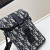 Dior Hit The Road Vertical Flap Messenger Bag