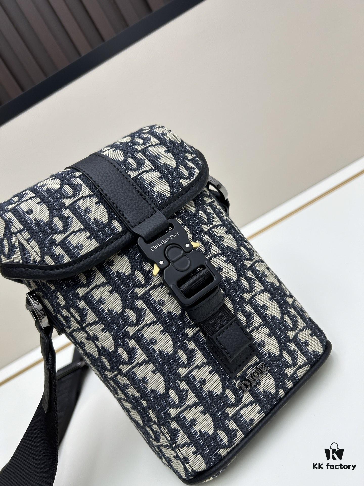 Dior Hit The Road Vertical Flap Messenger Bag