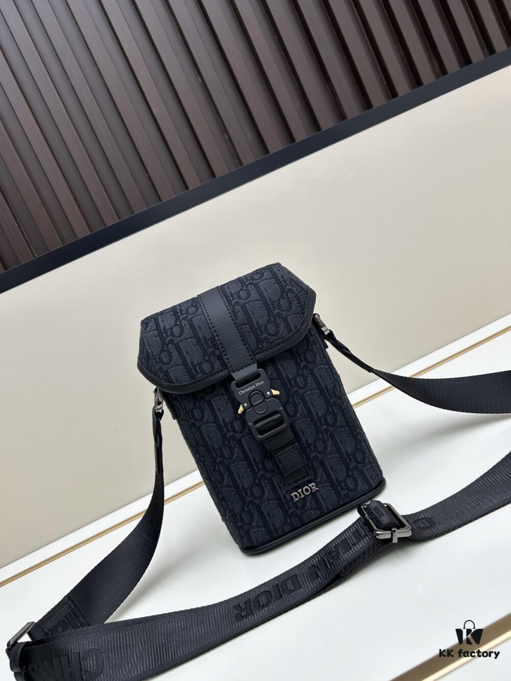 Dior Hit The Road Mini Vertical Flap Messenger Bag