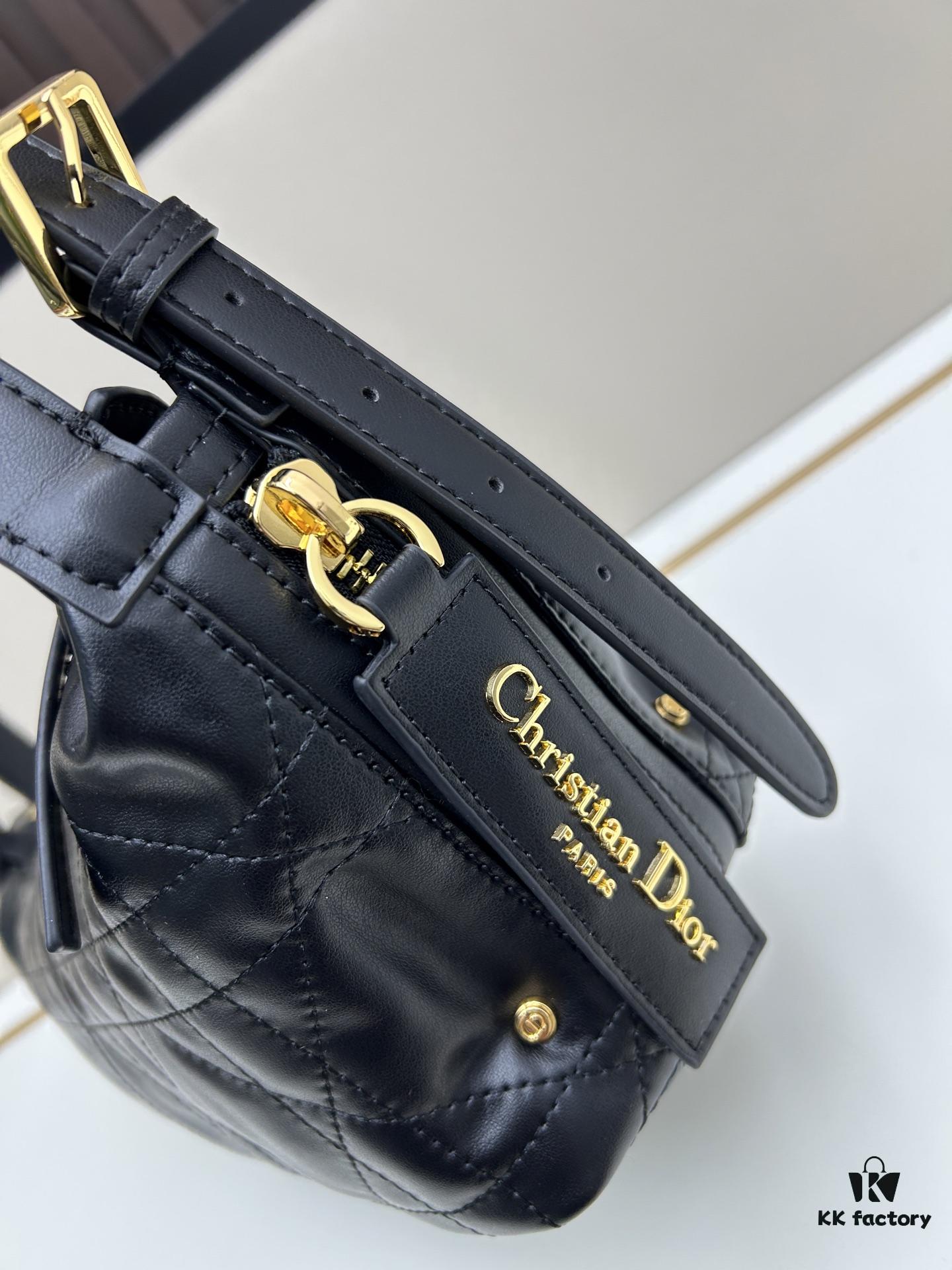 Large D-Journey Bag in Fabric with Box-Calf Leather Trim