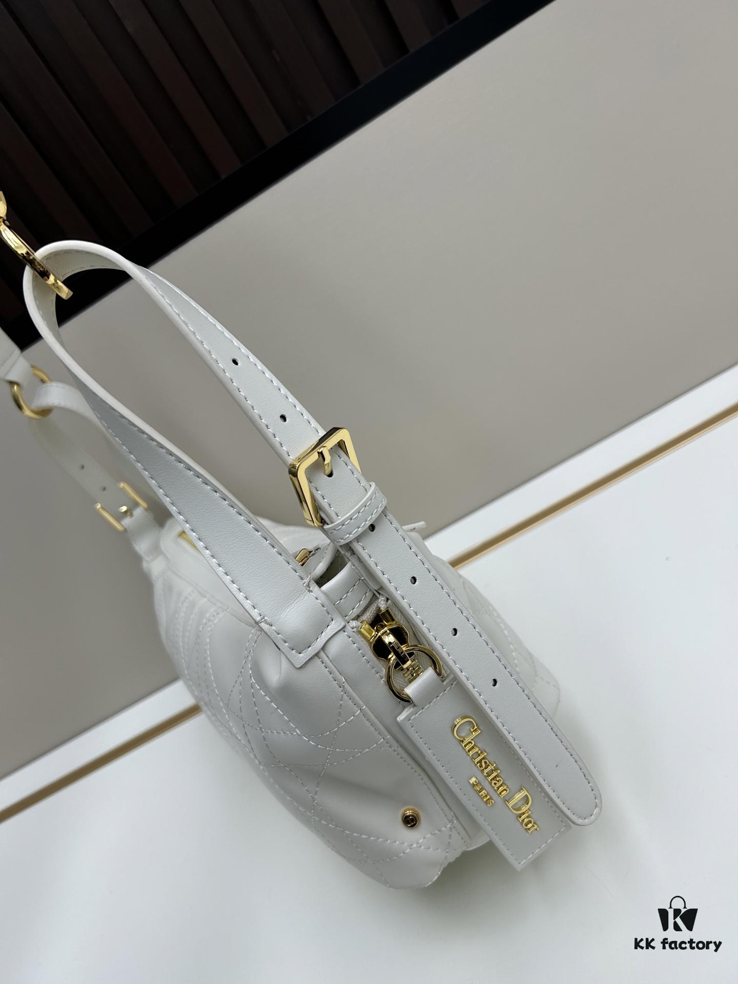 Large D-Journey Bag in Fabric with Leather Trim