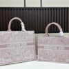 Authentic Dior Book Tote, Large and Medium Size