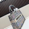 Authentic Dior Book Tote, Large and Medium Size