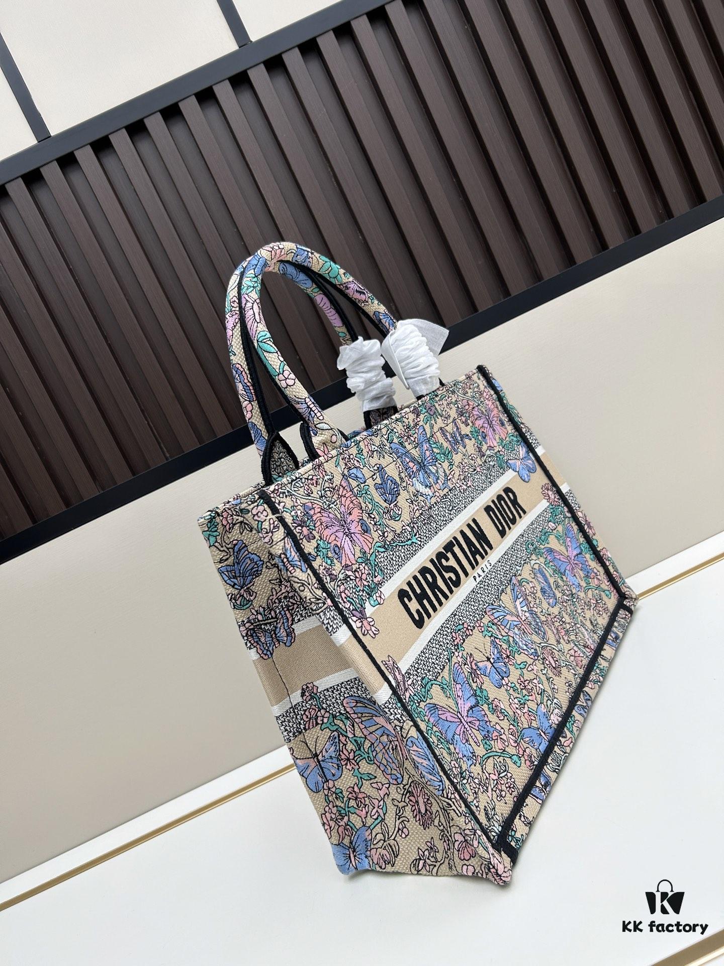 Authentic Dior Book Tote, Large and Medium Size