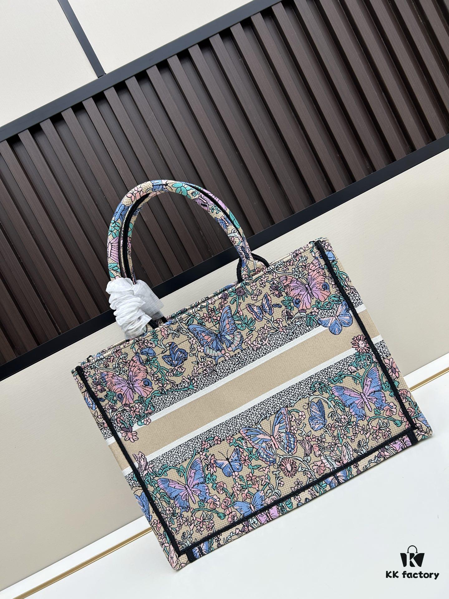 Authentic Dior Book Tote, Large and Medium Size