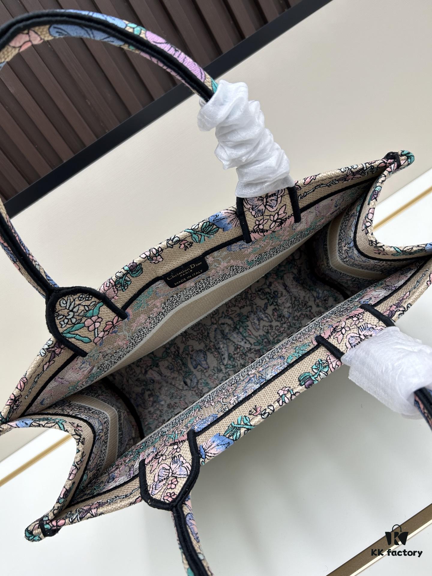 Authentic Dior Book Tote, Large and Medium Size