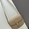 Dior Bobby Tofu Bag, Fall New Arrival Vintage Style Bag, Full-Grain Leather, Structured Silhouette with Vintage Calfskin Texture