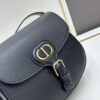 Dior Bobby Tofu Bag, Vintage Full-Grain Leather, 22-inch Size, Early Autumn New Retro Style