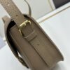 Dior Bobby Tofu Bag, Vintage Full-Grain Leather, 22-inch Antique Hardware, Early Autumn New Retro Style