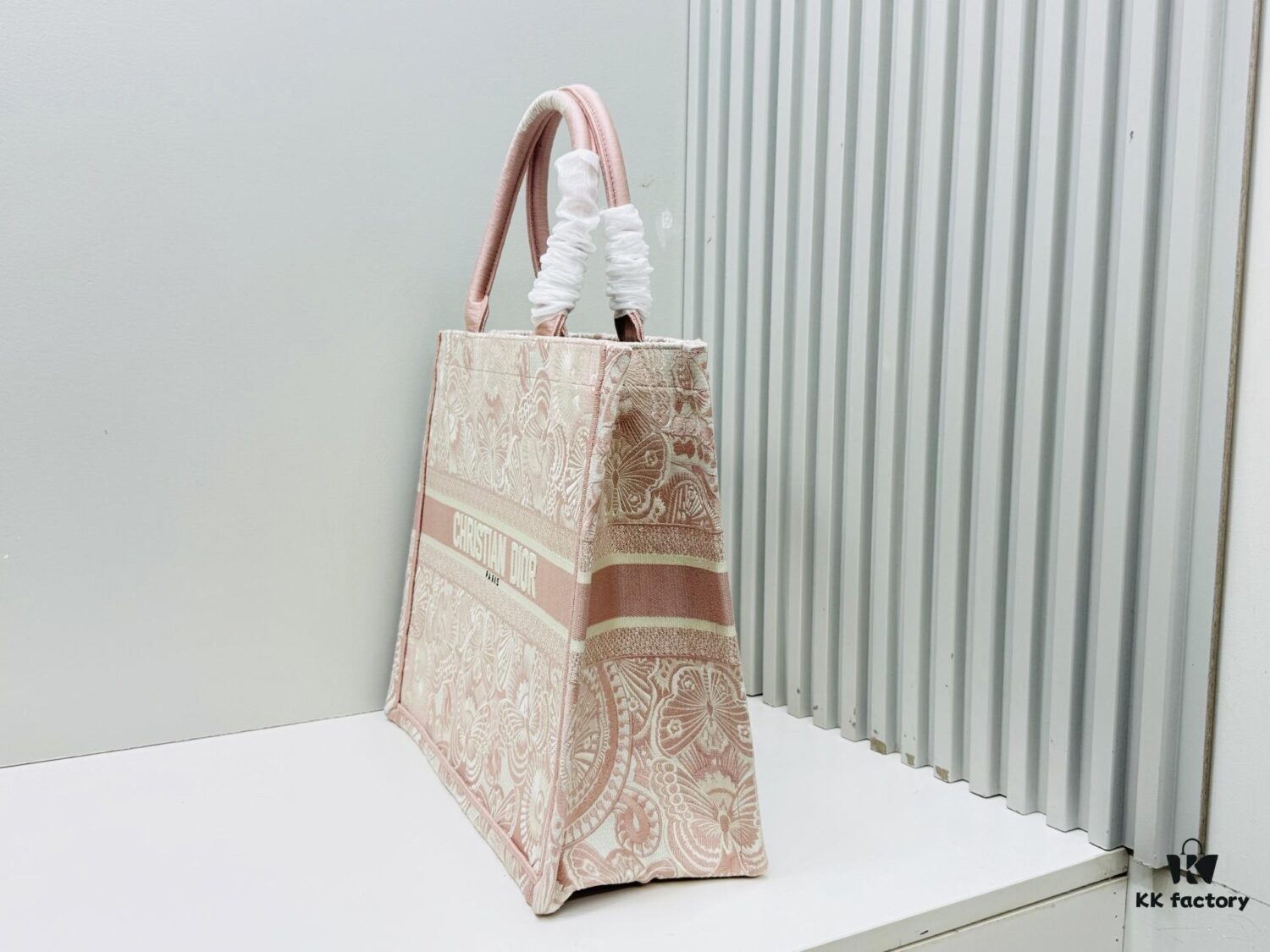 Oversized Original Order Thick Yarn Fabric Dior Book Tote