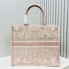 Oversized Original Order Thick Yarn Fabric Dior Book Tote