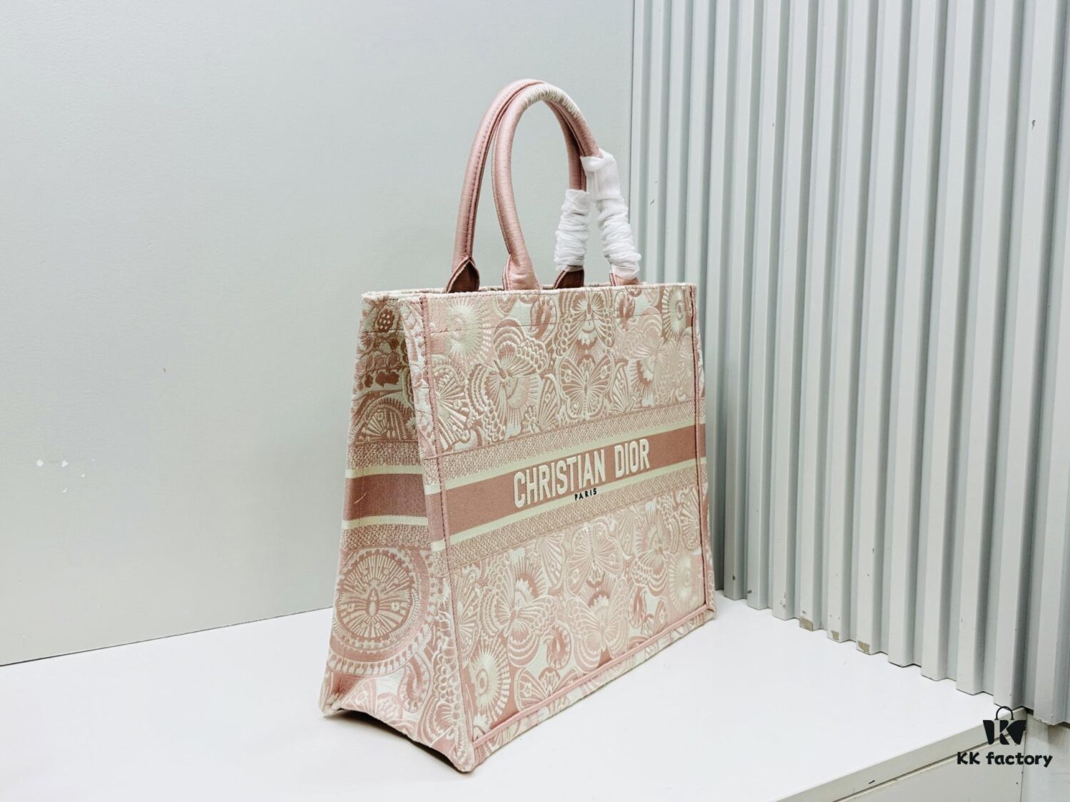 Oversized Original Order Thick Yarn Fabric Dior Book Tote