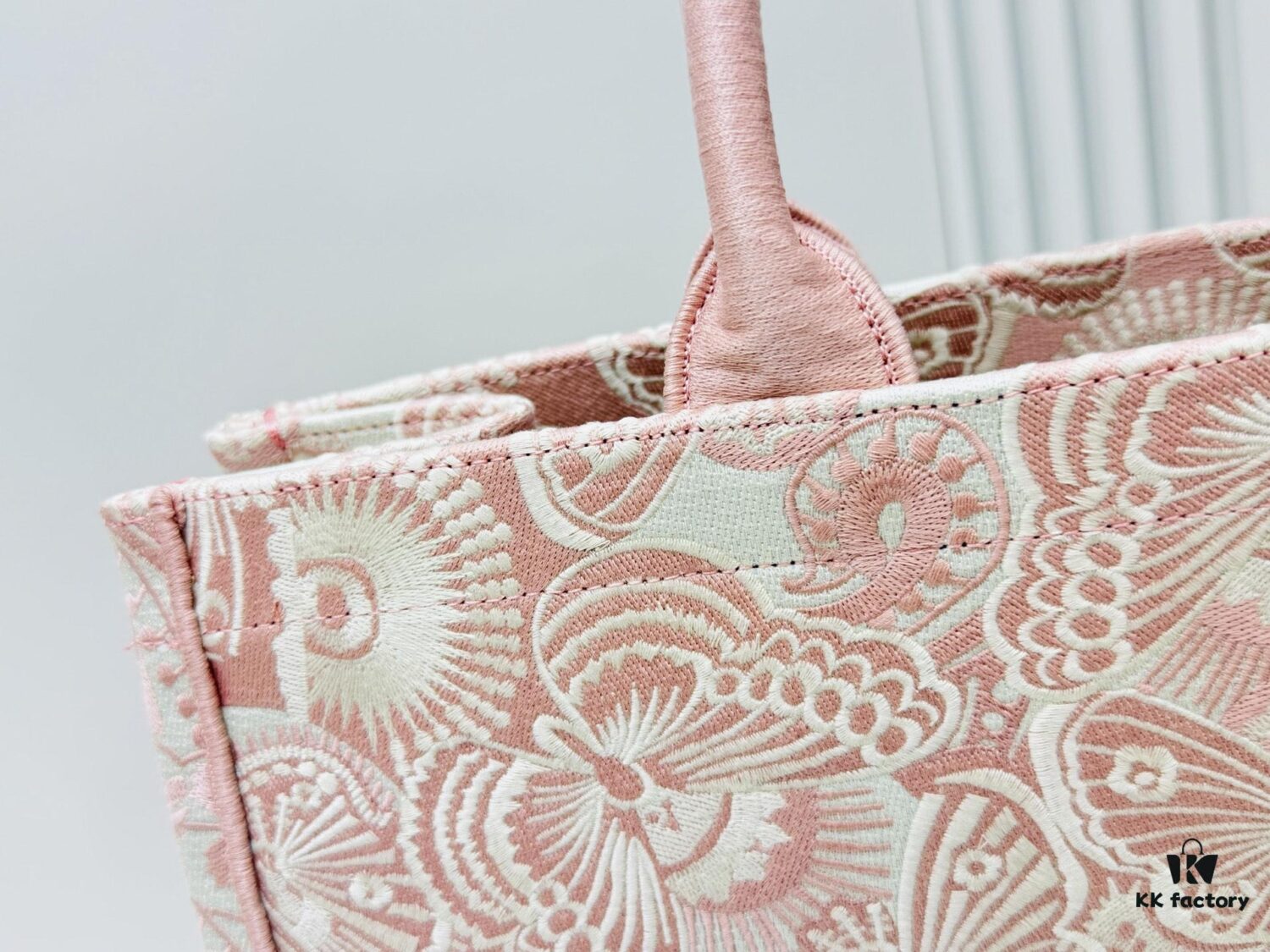 Oversized Original Order Thick Yarn Fabric Dior Book Tote