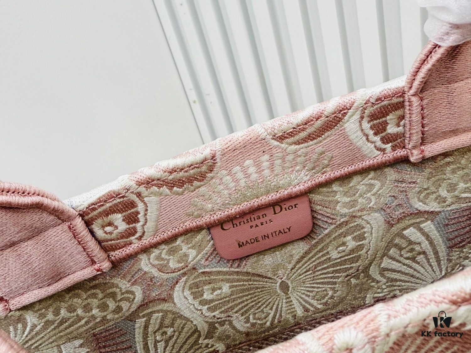 Oversized Original Order Thick Yarn Fabric Dior Book Tote