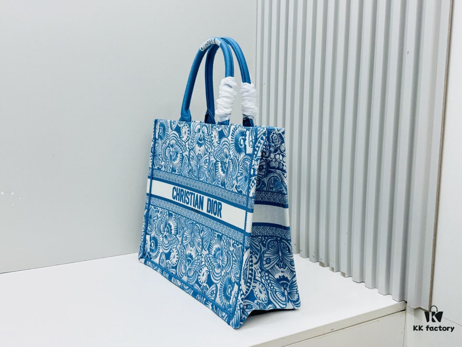 Oversized Original Order Thick Yarn Fabric Dior Book Tote