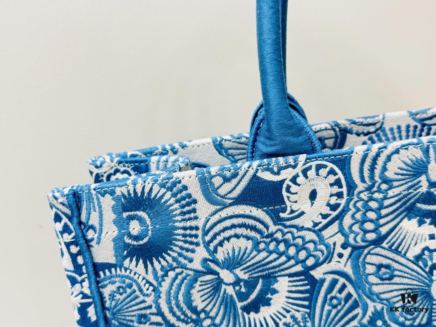 Oversized Original Order Thick Yarn Fabric Dior Book Tote