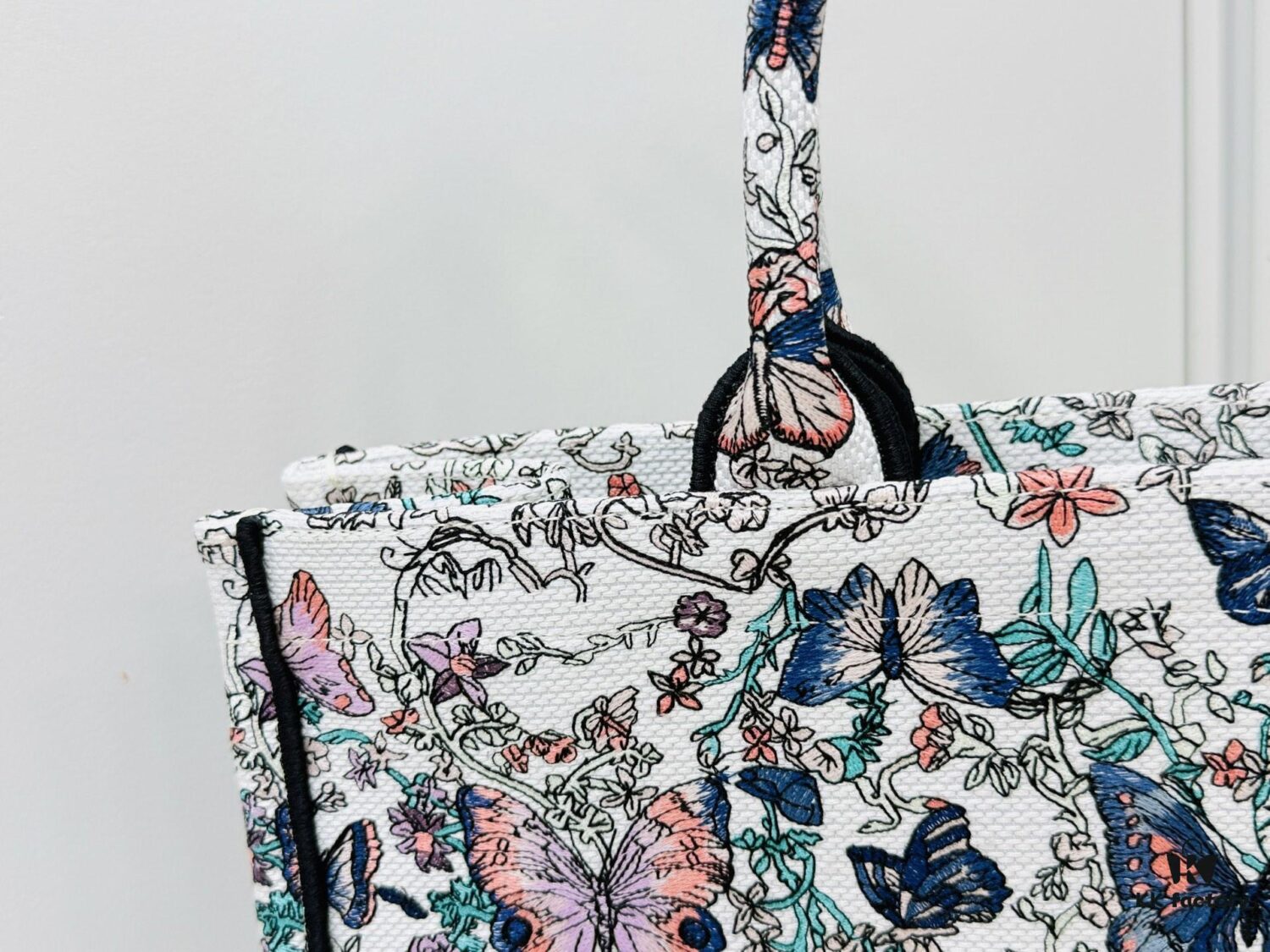 Oversized Original Order Thick Yarn Fabric Dior Book Tote